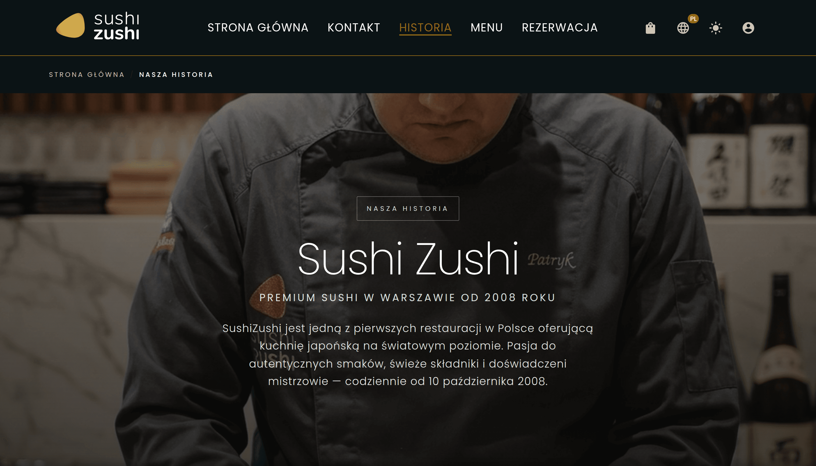 Sushi Zushi — desktop