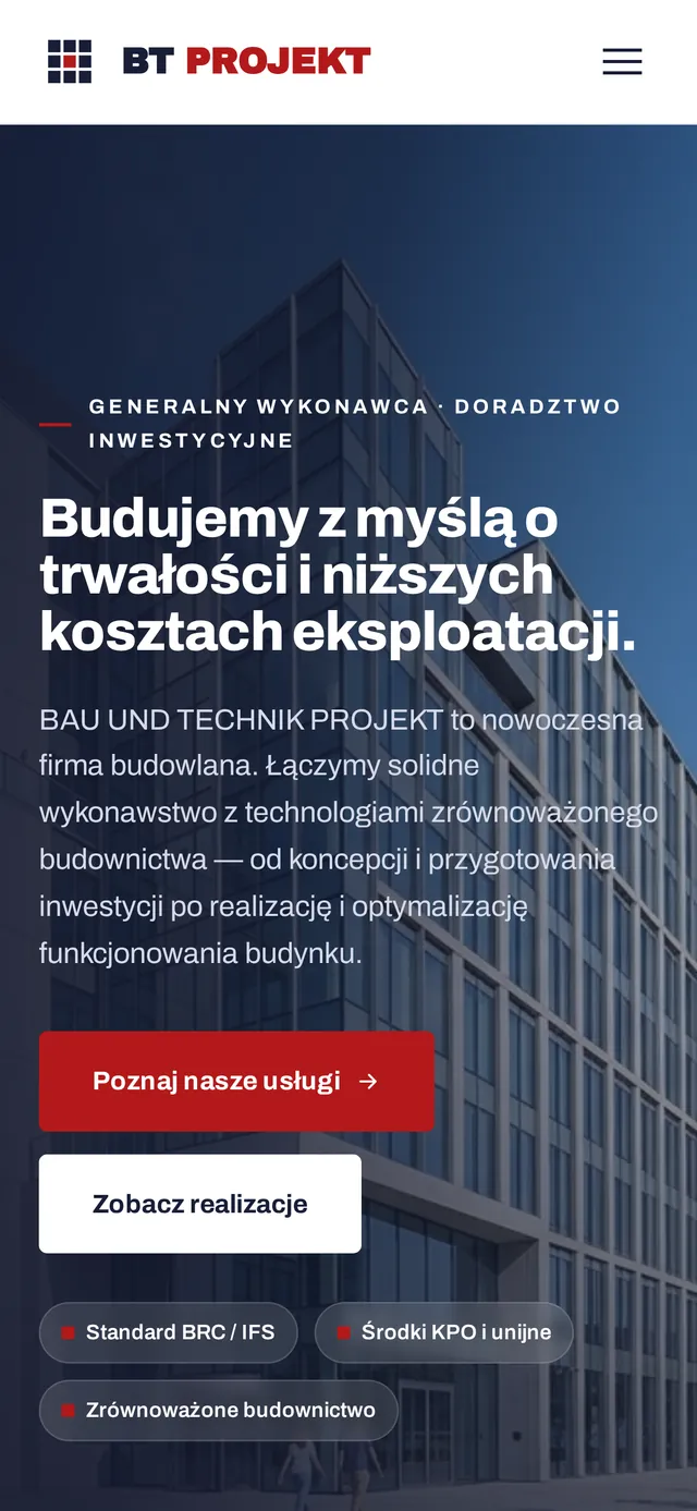 Bau und Technik — mobile
