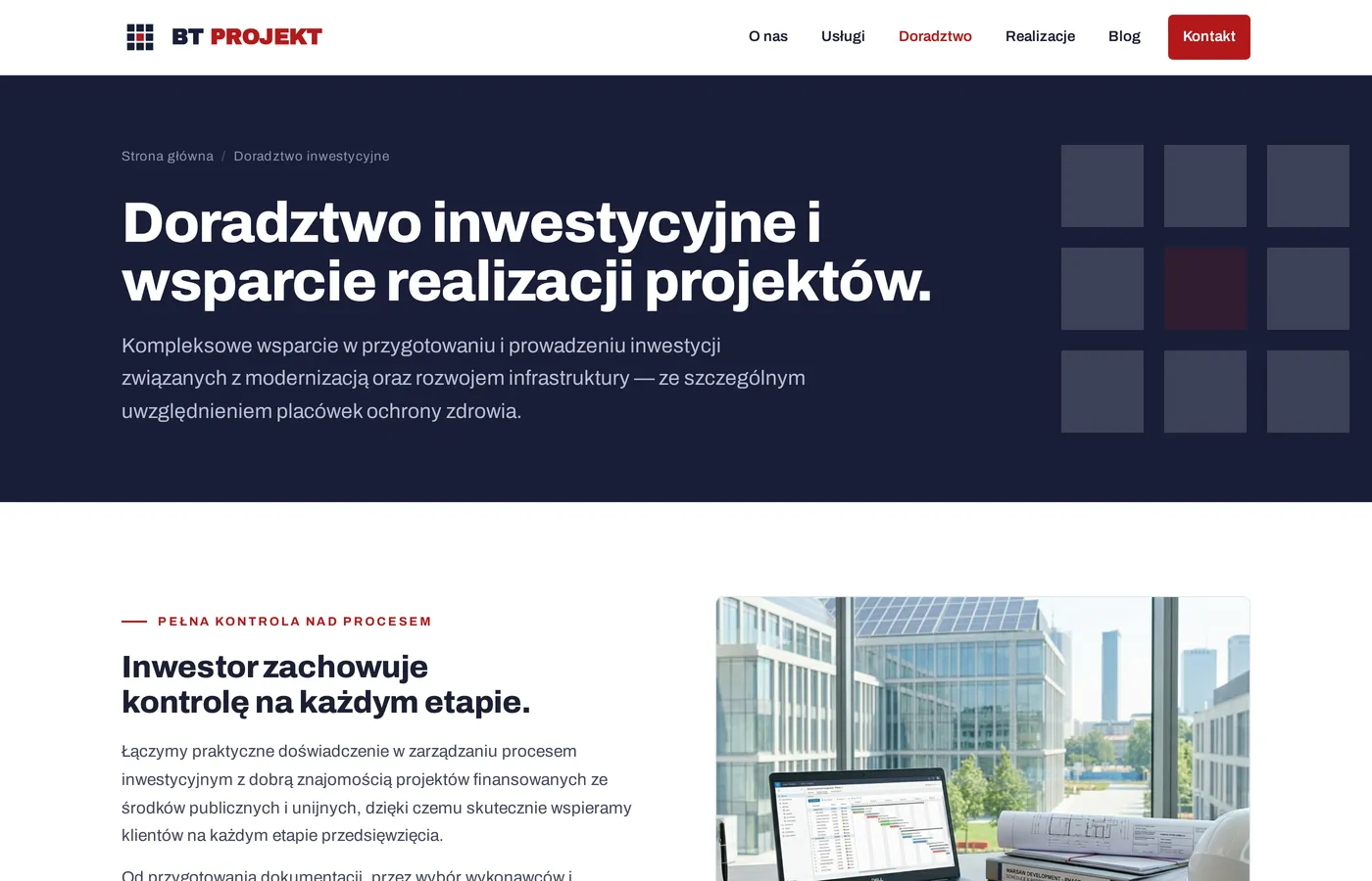 Doradztwo inwestycyjne i wsparcie projektów KPO/UE